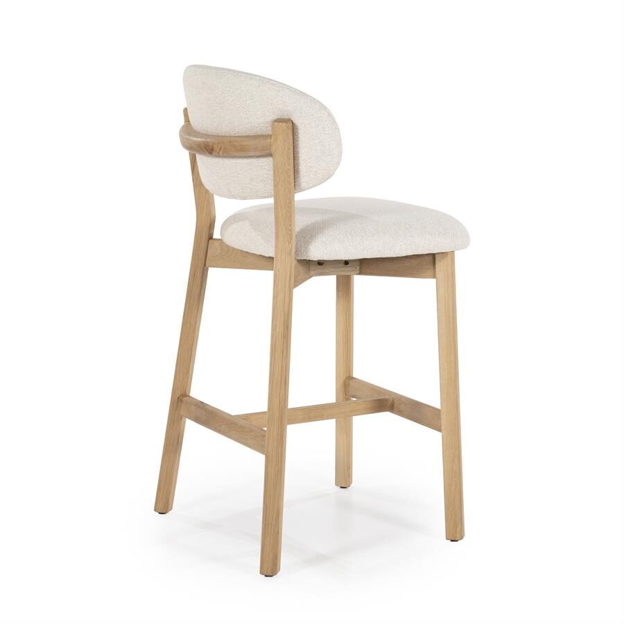 Barstoel Mikky | Naturel & Beige Moon