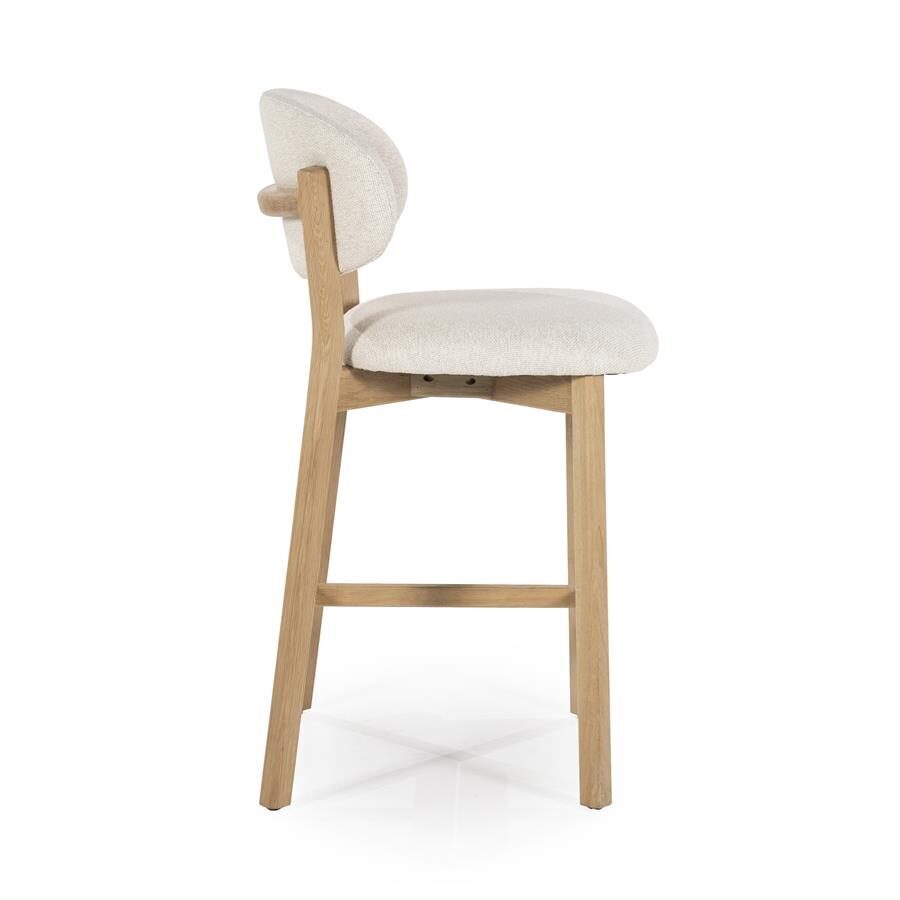 Barstoel Mikky | Naturel & Beige Moon