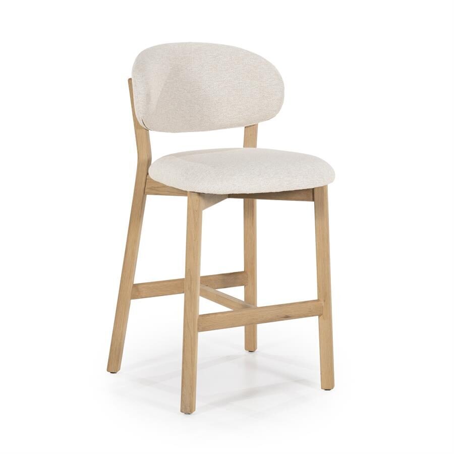 Barstoel Mikky | Naturel & Beige Moon