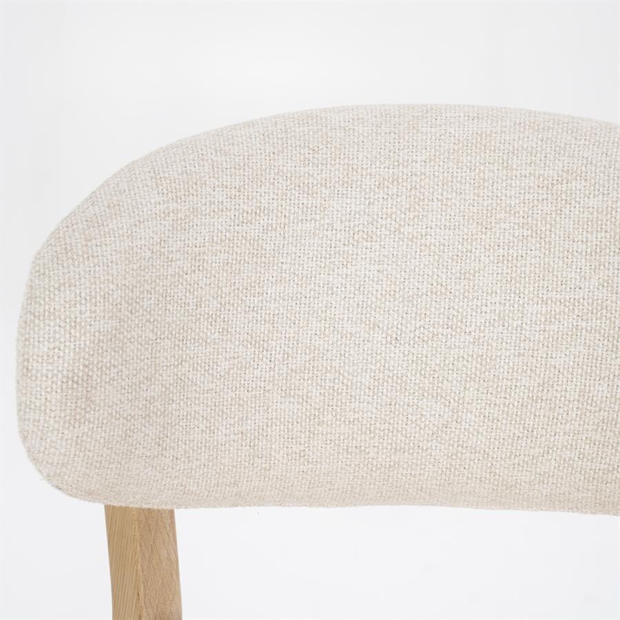 Barstoel Mikky | Naturel & Beige Moon