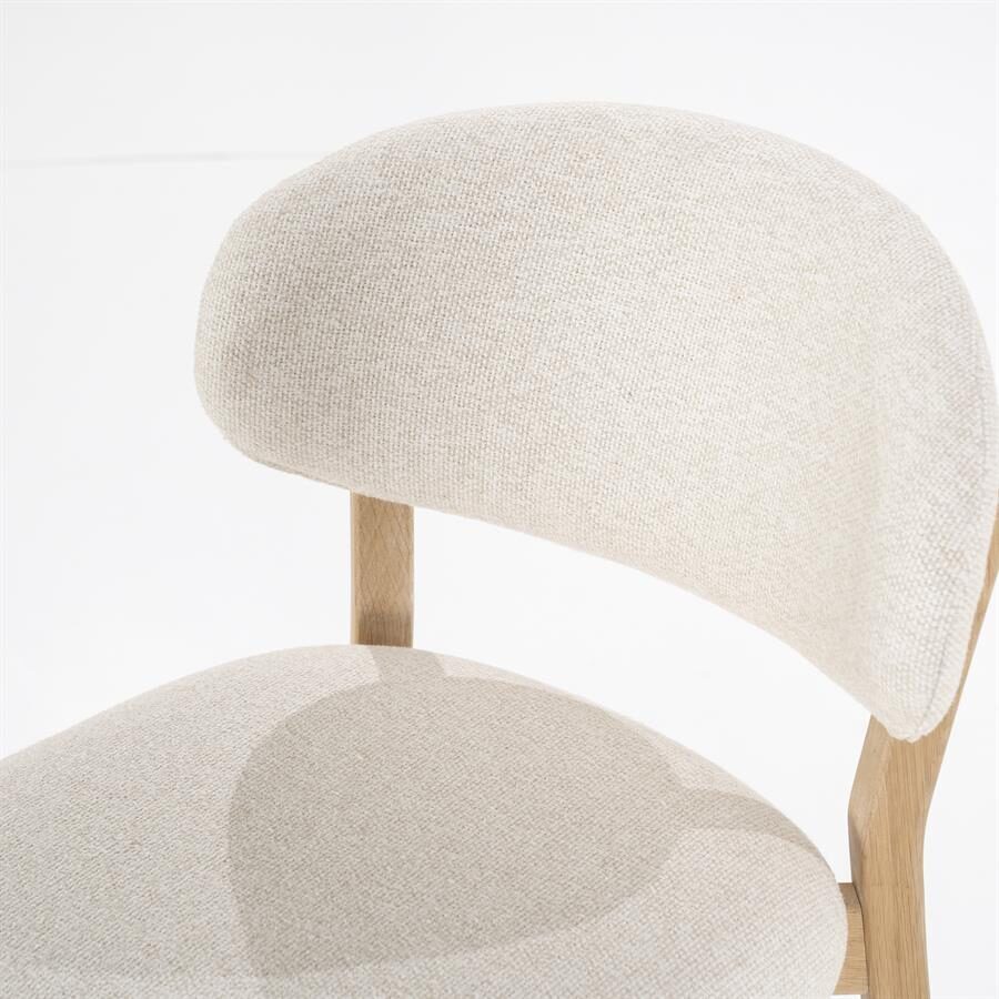 Barstoel Mikky | Naturel & Beige Moon