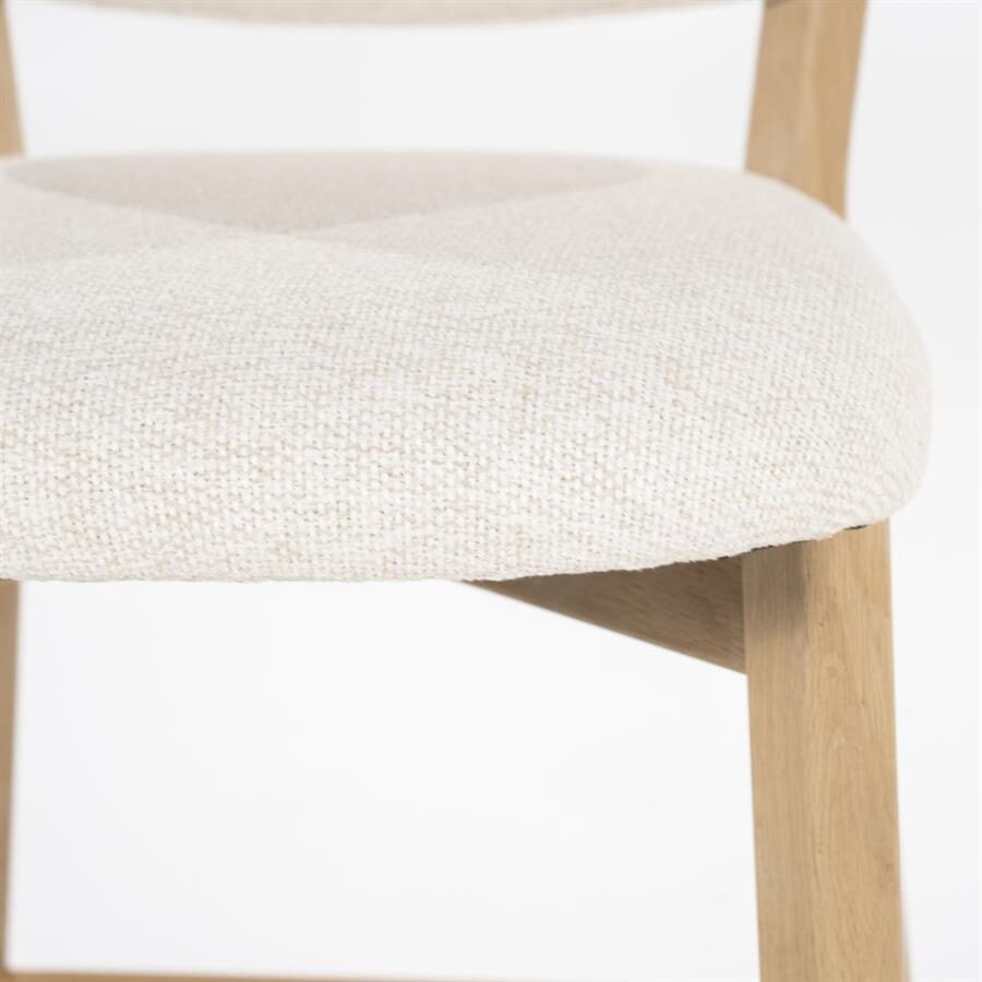 Barstoel Mikky | Naturel & Beige Moon