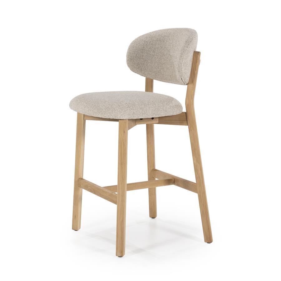 Barstoel Mikky | Naturel & Taupe Moon