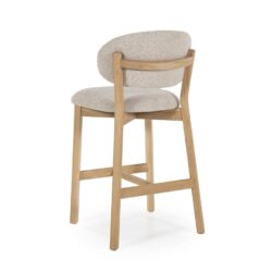 Barstoel Mikky | Naturel & Taupe Moon