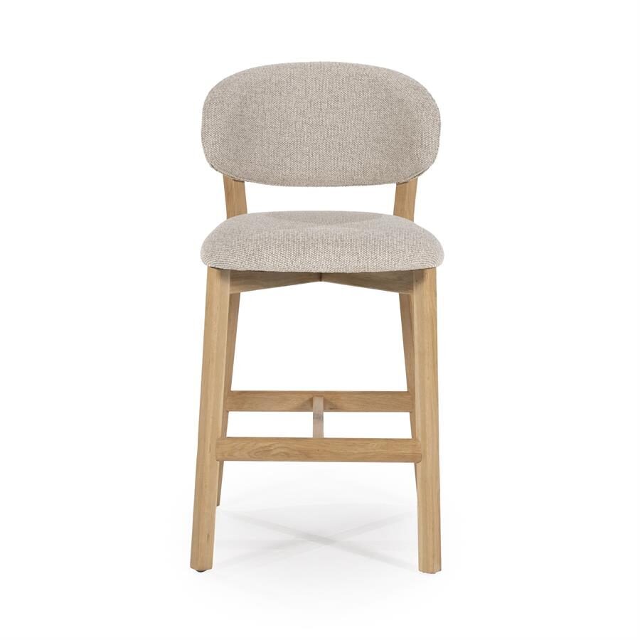 Barstoel Mikky | Naturel & Taupe Moon