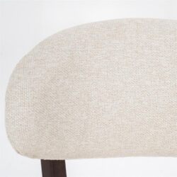 Barstoel Mikky | Bruin & Beige Moon