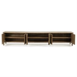 TV meubel Jake 6-deurs | Bruin
