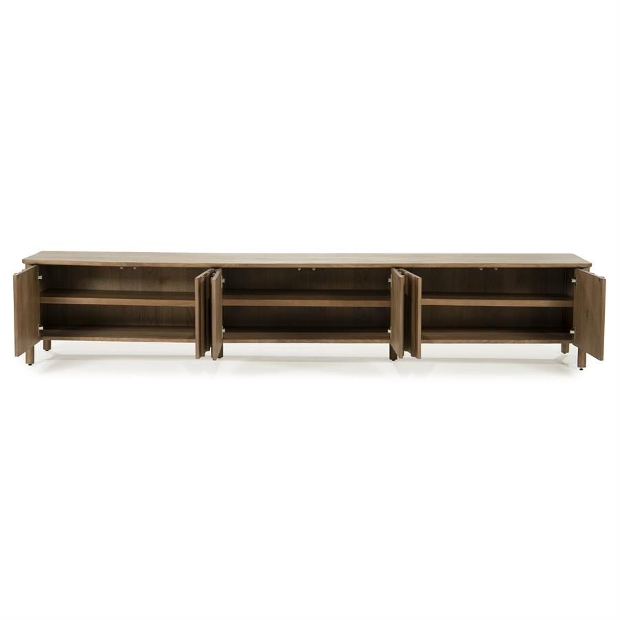 TV meubel Jake 6-deurs | Bruin