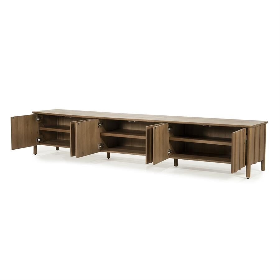 TV meubel Jake 6-deurs | Bruin