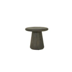 Asti Bijzettafel rond olijfbruin 60 cm