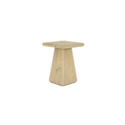 Asti Bijzettafel vierkant naturel 40 cm