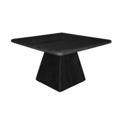 Asti Eetkamertafel vierkant zwart 130 cm