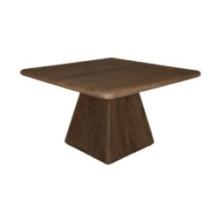 Asti Eetkamertafel vierkant bruin 130 cm