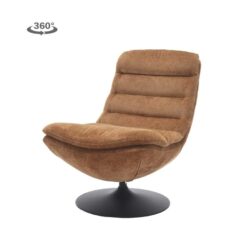 Marano Fauteuil - Harmony 56 caramel brown (draaibaar)