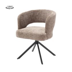 Mura Armstoel - fabric Haga 39 cappuccino (draaibaar)