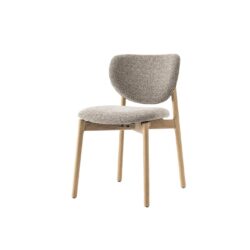 Pimonte Stoel - fabric Sahara 400 espresso