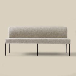 Dining room bench Cosmo 80cm dining room benches high leg