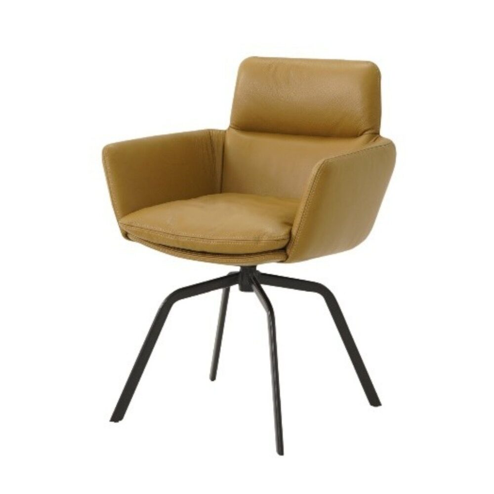 Eetkamerstoel Alfa leer modern
