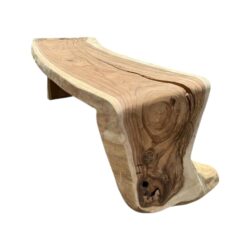 Eettafel waterval suarhout 300 cm robuust organisch uniek