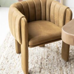Stoel Liselore – cognac Beta