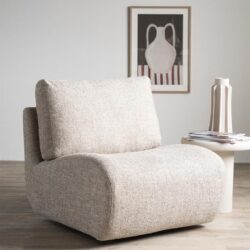 Fauteuil Lucia – bruin Donna