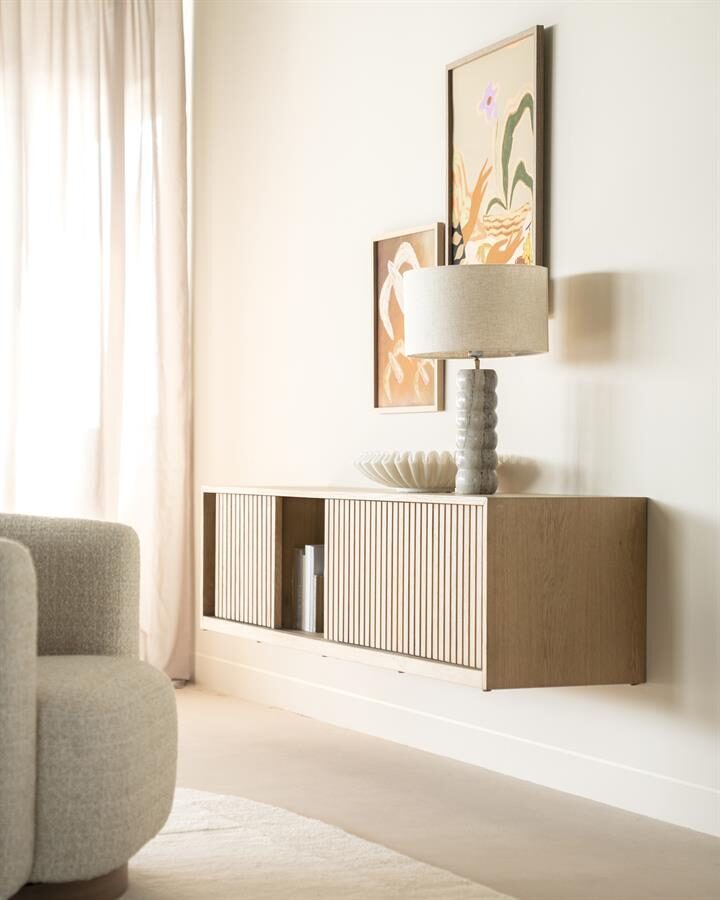 TV meubel Milo 180cm | Naturel