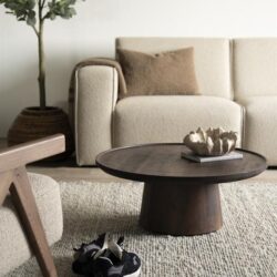 Salontafel Ron 80×32 – bruin