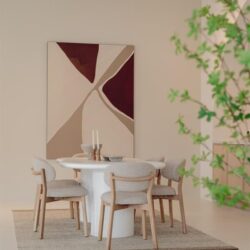 Stoel Mikky | Naturel & Taupe Moon