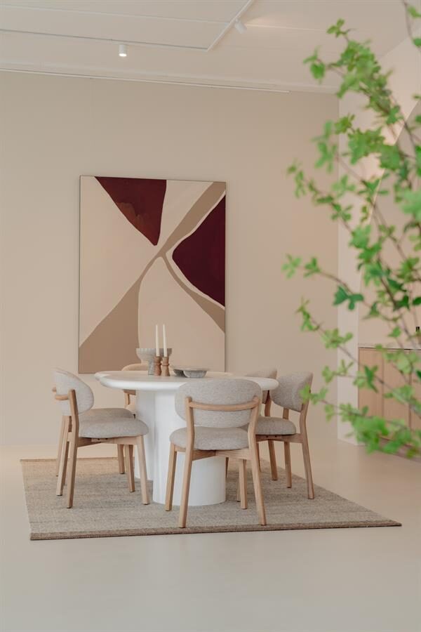 Stoel Mikky | Naturel & Taupe Moon