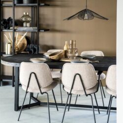 Stoel Lynn | Beige Fletcher