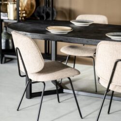 Stoel Lynn | Beige Fletcher