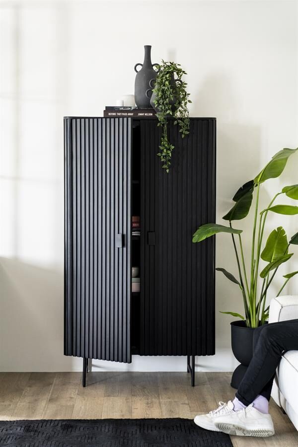 Kabinet Remi 2-drs. – zwart
