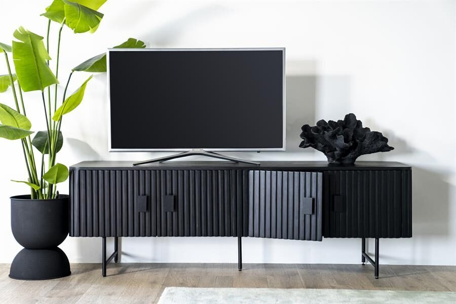 TV meubel Remi 4-drs. – zwart