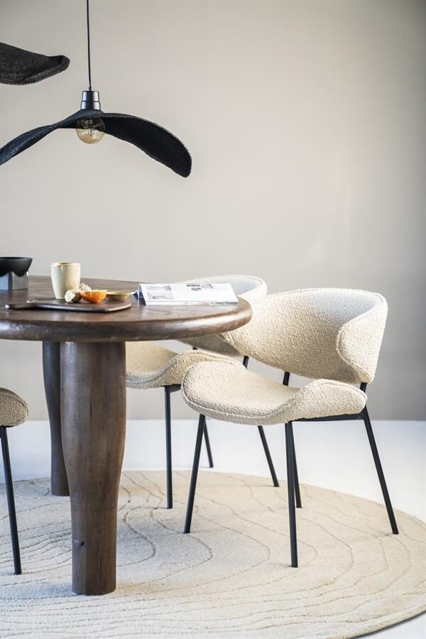 Stoel Tess – beige Spark