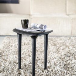 Bijzettafel Jiska 46×49 – zwart
