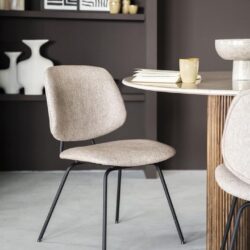 Stoel Lynn | Beige Fletcher