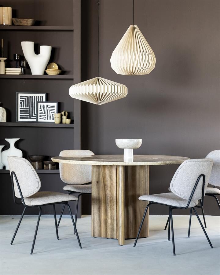 Stoel Lynn | Beige Fletcher