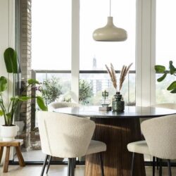 Stoel Santos – taupe copenhagen