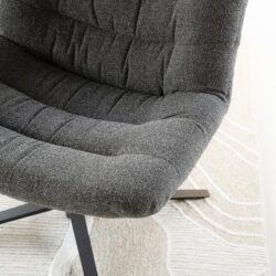 Fauteuil Danica – antraciet Baquer