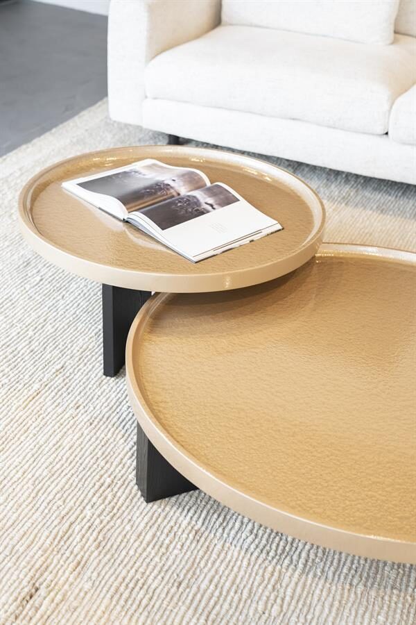 Salontafel Mayson 90×35 – beige