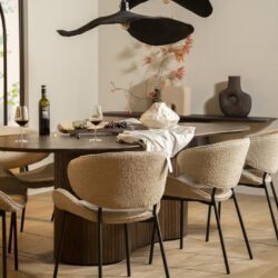 Stoel Tess – beige Spark