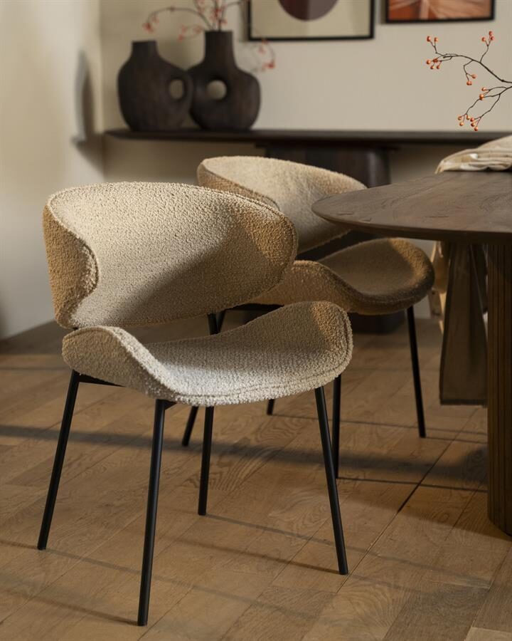Stoel Tess – beige Spark