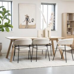 Eettafel Thomas 220×90 cm