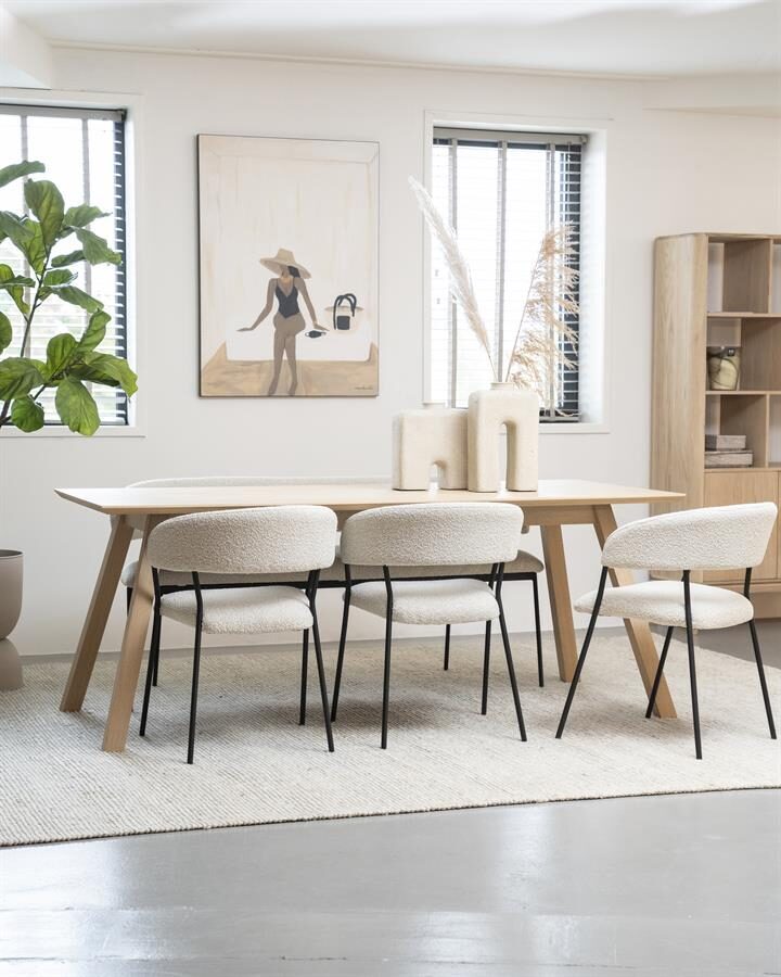Eettafel Thomas 220×90 cm