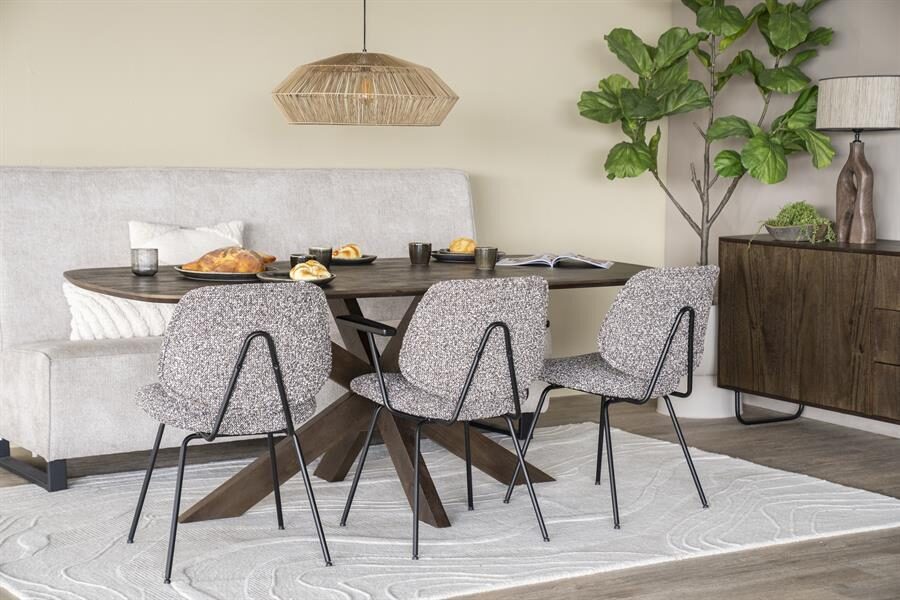 Stoel Jon – taupe Maywood
