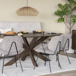 Stoel Jon – taupe Maywood