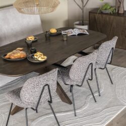 Stoel Jon – taupe Maywood