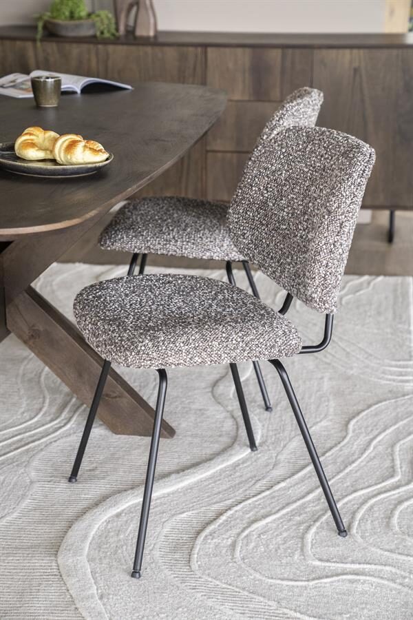 Stoel Jon – taupe Maywood