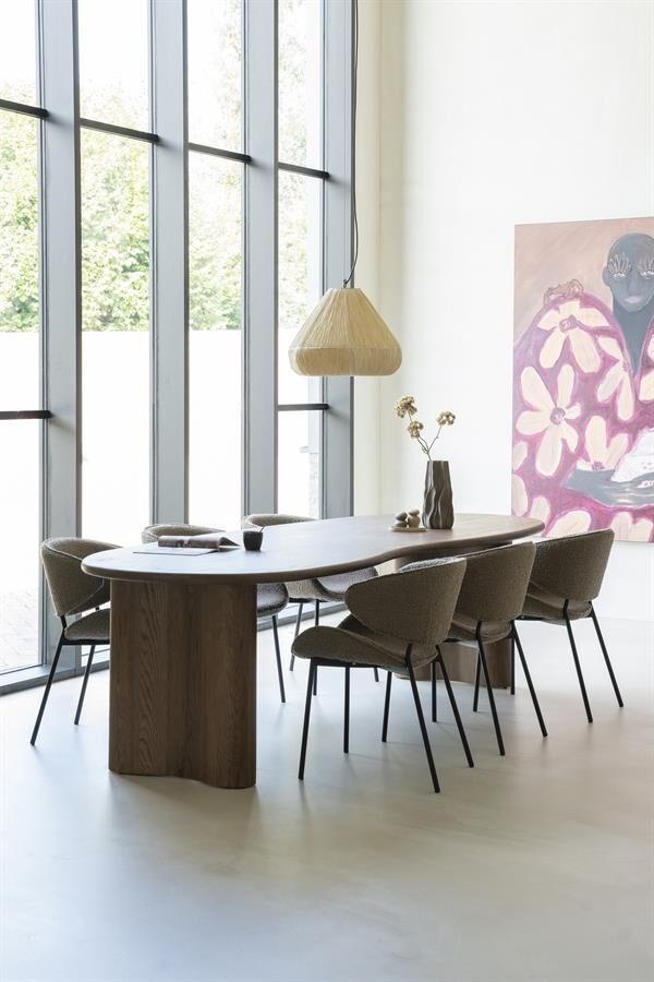 Eettafel Josh 300cm | Bruin