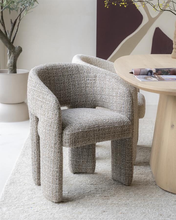 Stoel Hamilton | Taupe Asti